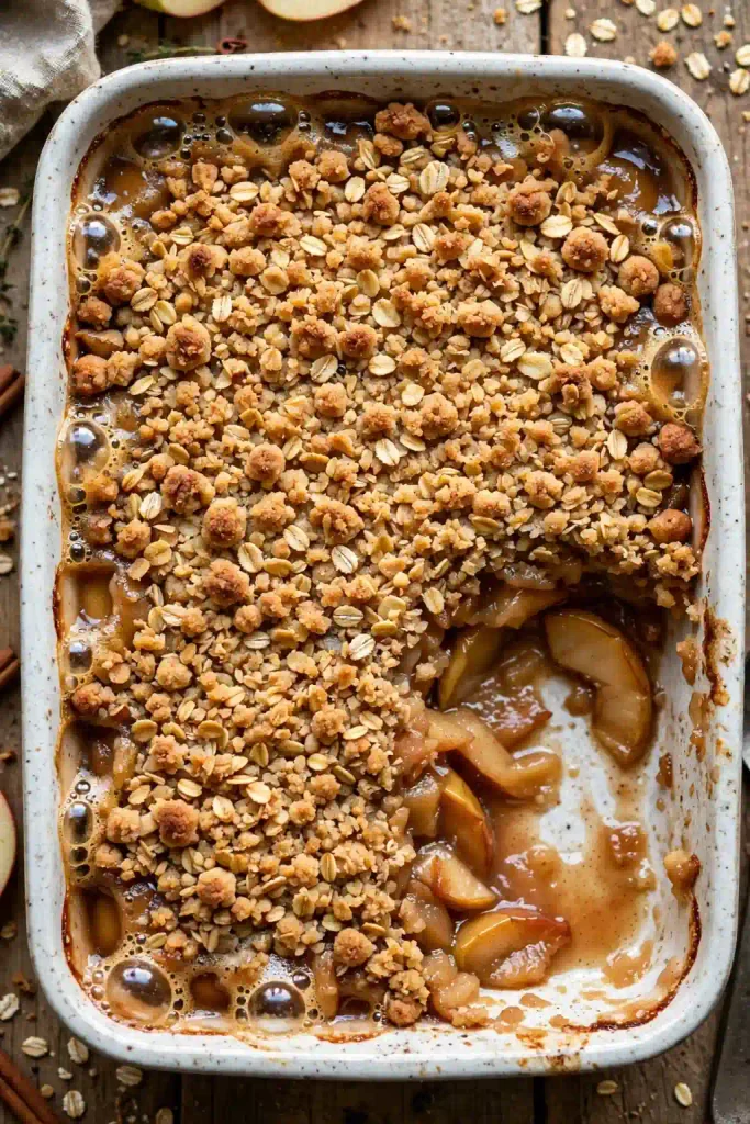 Fall Recipes 12 Baked apples filled with cinnamon pecan mixture on a baking dish