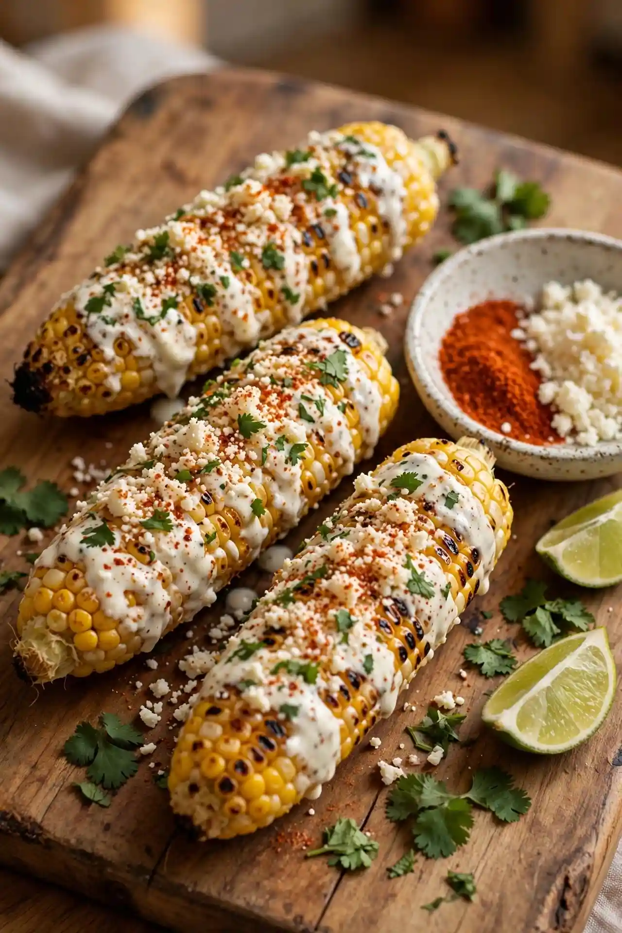 Mexican Street Corn 6 mexican street corn plated